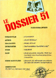Le dossier 51 streaming